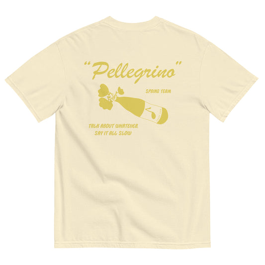 "Pellegrino" Tee (Yellow)