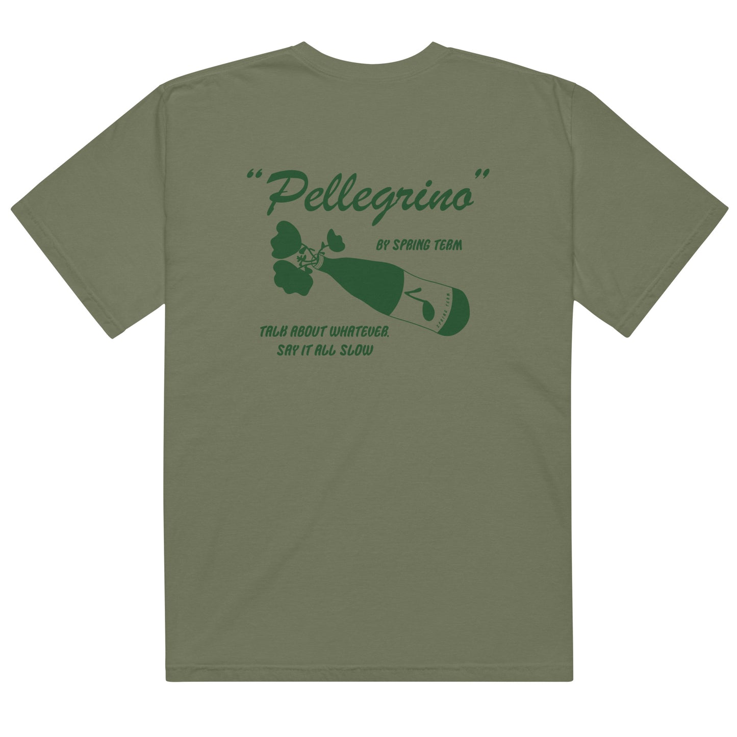 "Pellegrino" Tee (Green)