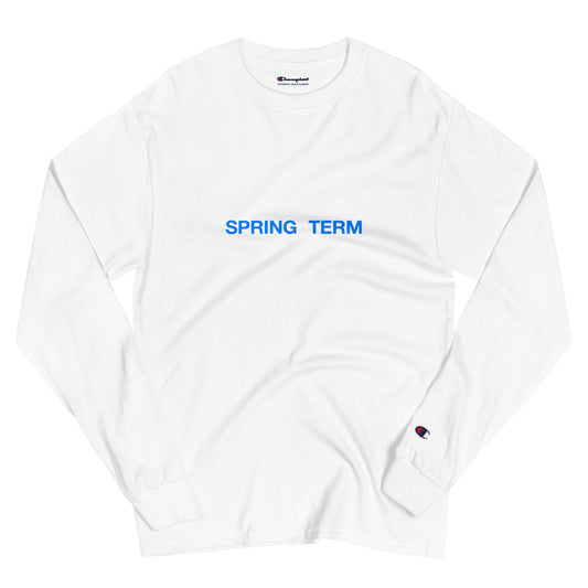 Spring Term Flower Long Sleeve Shirt