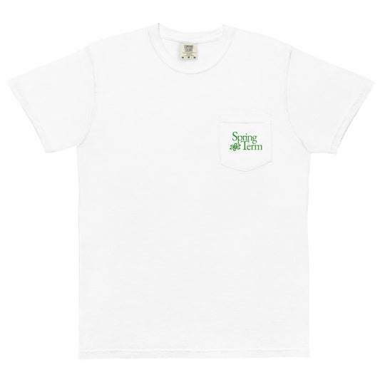 Spring Term pocket t-shirt